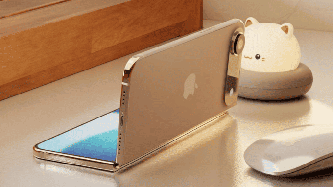 Khung titan-nhôm trên iPhone màn hình gập