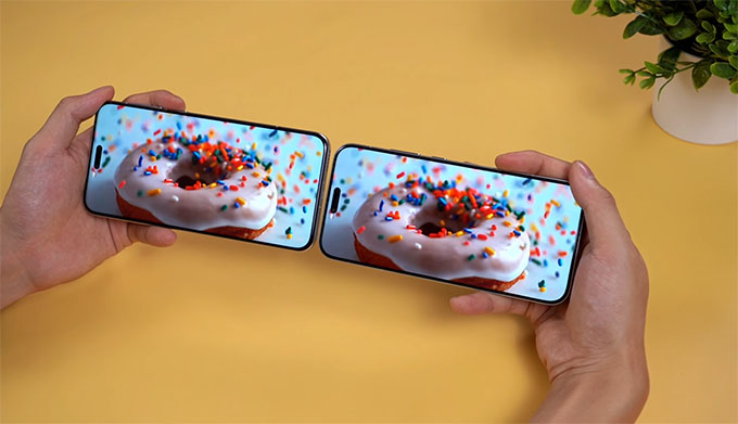 So sánh màn hình hiển thị