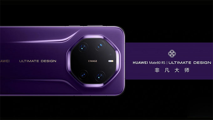 Huawei Mate 80 RS Ultimate Design: Đỉnh cao của thiết kế sang trọng