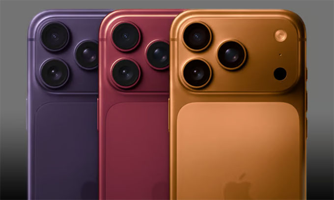 iPhone 18 Pro có mấy màu?