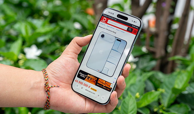 Mua iPhone Air 256GB LL/A giá rẻ tại Di Động Mỹ