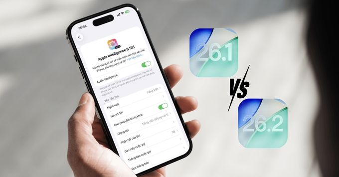 So sánh iOS 26.1 và iOS 26.2 Beta: Có nên nâng cấp hay không?