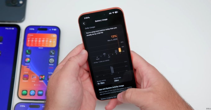 So sánh iOS 26.1 và iOS 26.2 Beta về Phân tích hiệu suất pin và mức tiêu thụ năng lượng