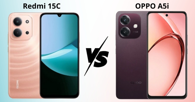 So sánh Redmi 15C và OPPO A5i: Nên chọn điện nào tầm giá 3 triệu?