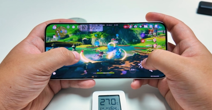 Test game Genshin Impact trên iQOO 15