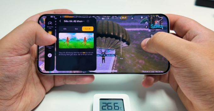 Test game PUBG Mobile trên iQOO 15