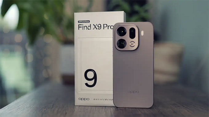 Thiết kế Find X9 Pro: Áp dụng phong cách phẳng và hiện đại hơn
