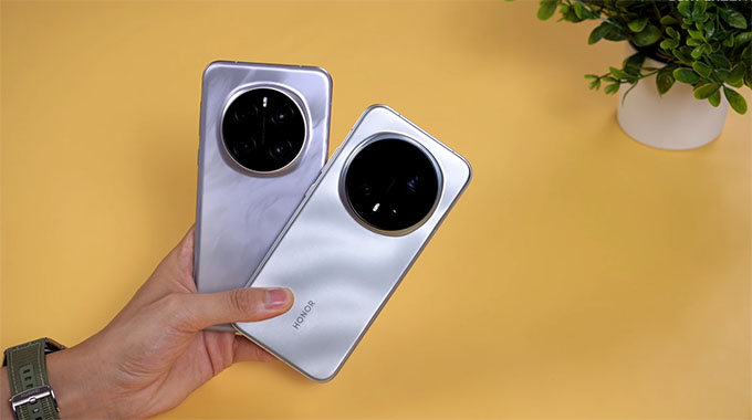 Cả HONOR Magic8 Pro và Magic7 Pro đều mang ngôn ngữ thiết kế đặc trưng