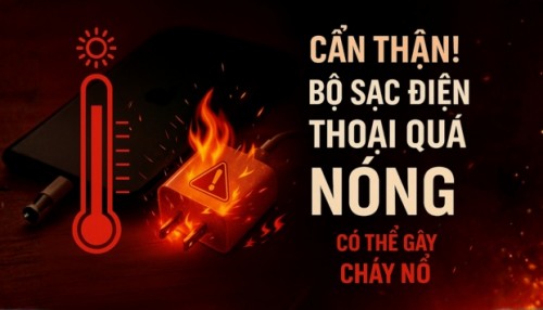 Quá nhiệt bộ sạc là gì? Cách nhận biết và khắc phục hiệu quả