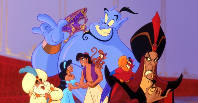 Top phim hoạt hình Disney nổi tiếng nhất mọi thời đại Aladdin và Cây Đèn Thần (Aladdin, 1992)