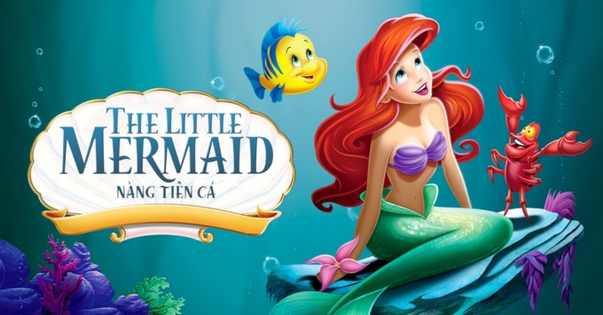 Top phim hoạt hình Disney nổi tiếng nhất mọi thời đại Nàng Tiên Cá (The Little Mermaid, 1989)