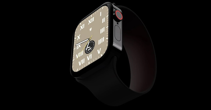 Concept Apple Watch series 7 xuất hiện với thiết kế vuông vức tương tự iPhone 12