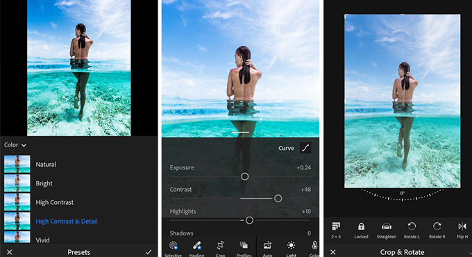 App chỉnh sửa ảnh đẹp nhất Lightroom