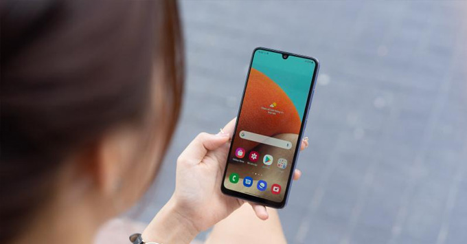 Điện thoại giá từ 5 - 7 triệu Galaxy A32 hiệu xuất mạnh