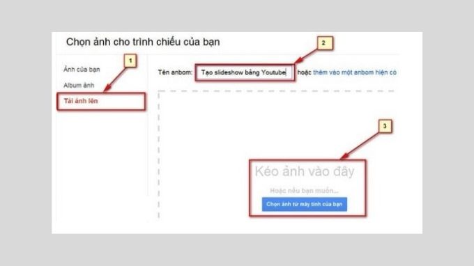 cài đặt video khi tải lên