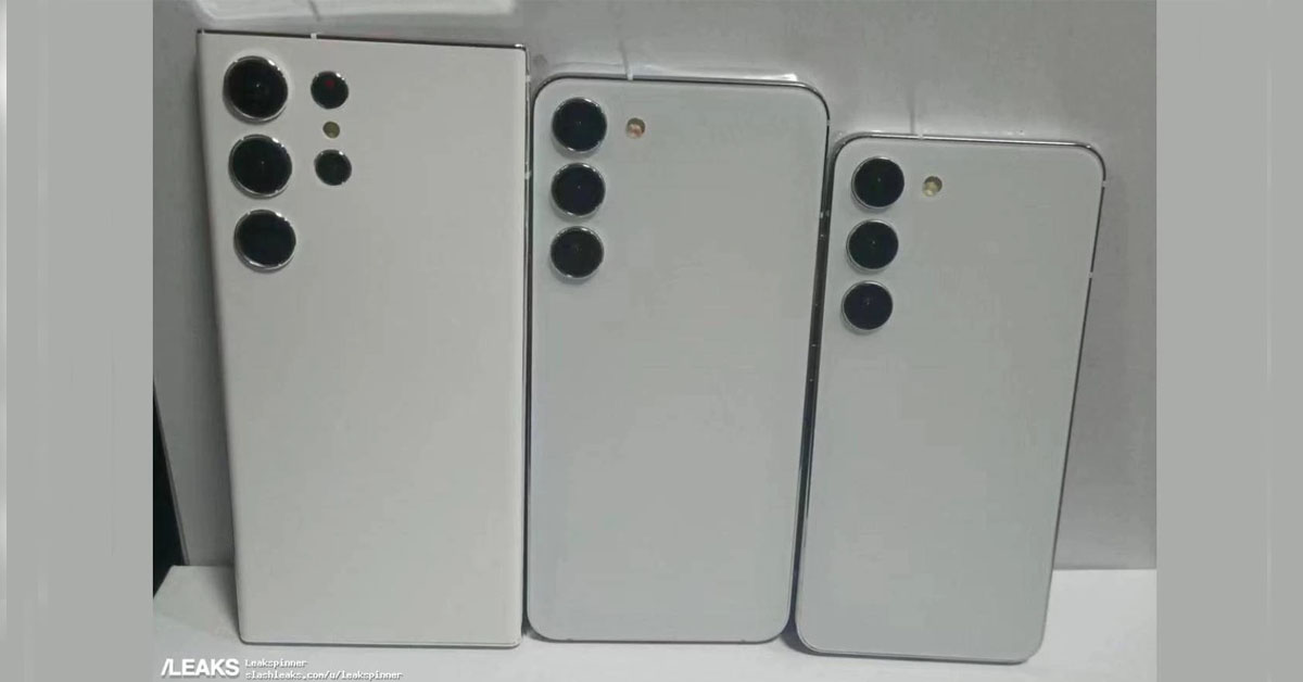 Hình ảnh Galaxy S23 mới cho thấy tất cả sự khác biệt giữa 3 mẫu