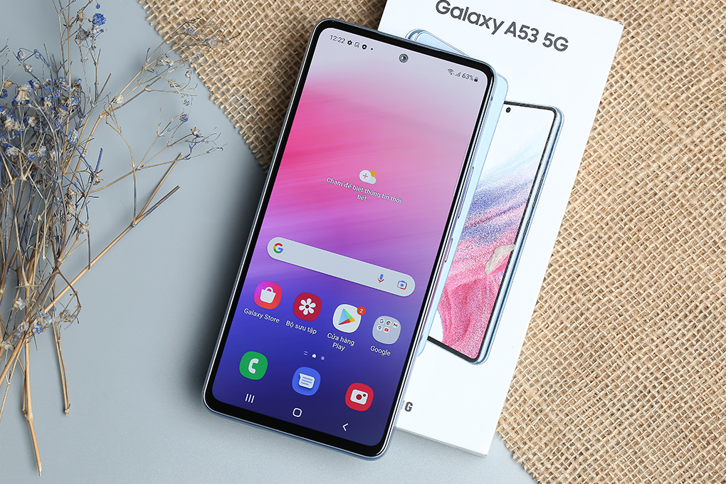 top các điện thoại pin khủng đáng mua Galaxy A53