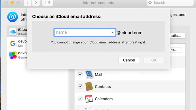 Cách tạo tài khoản iCloud trên điện thoại bước đặt tên
