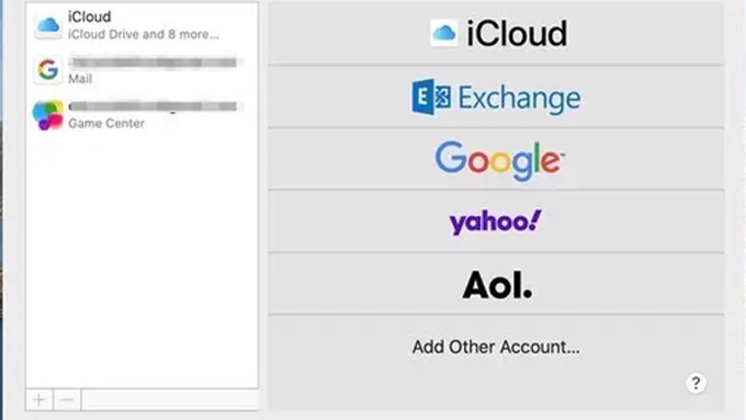Cách tạo tài khoản iCloud trên điện thoại bước chọn iCloud