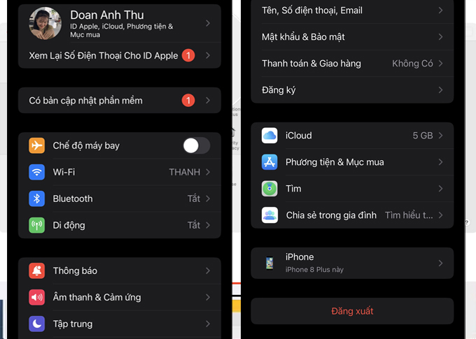Cách tạo tài khoản iCloud và thiết lập trên điện thoại