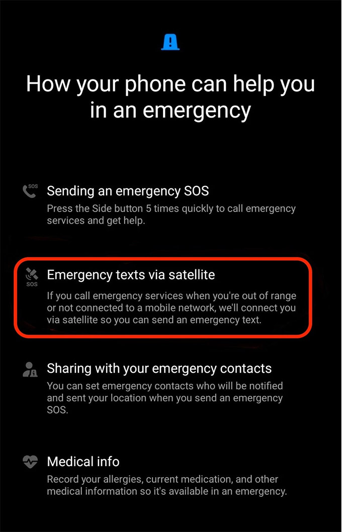Gần như chắc chắn 100%, Galaxy S24 sẽ có tính năng kết nối vệ tinh