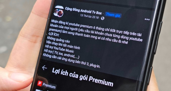 Chiêu trò lừa đảo YouTube Premium giá 9.000 đồng: Nạn nhân có thể mất cả kênh YouTube