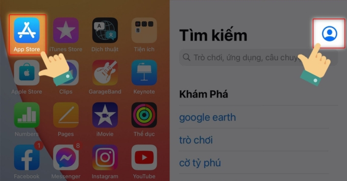 Cài đặt cập nhật, tải Clash of Clans trên iPhone truy cập App Store