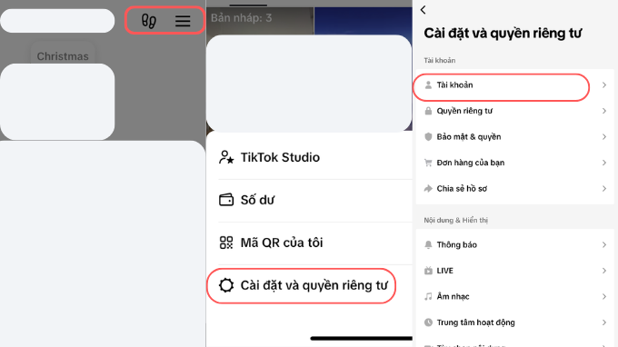 Cách xác thực tài khoản TikTok