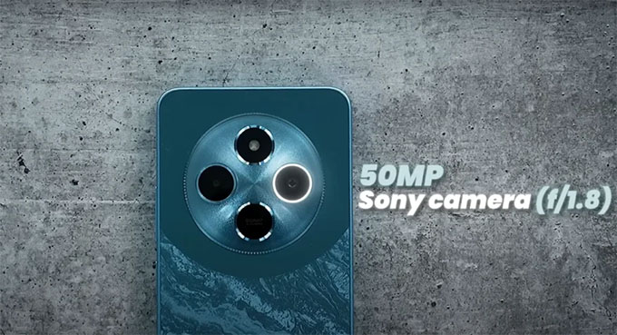 POCO C75 5G sở hữu camera sau chính 50MP