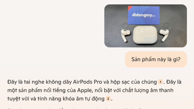 Copilot hỗ trợ tìm kiếm với hình ảnh