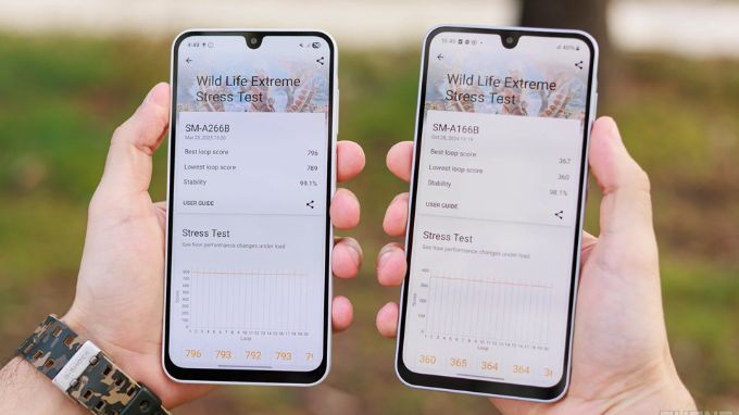 hiệu năng Samsung Galaxy A26 và Samsung Galaxy A16