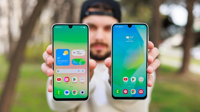 màn hình Samsung Galaxy A26 và Samsung Galaxy A16