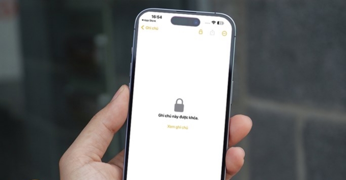 Tại sao bạn nhất định phải khóa ghi chú trên iPhone?
