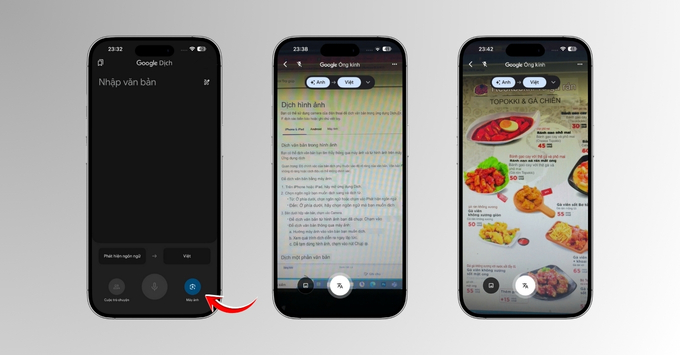 Hướng dẫn chi tiết cách sử dụng Google dịch hình ảnh trên iPhone