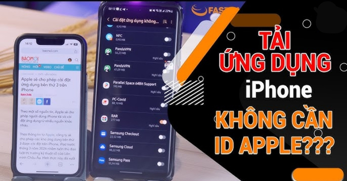 Cách tải ứng dụng trên iPhone không cần ID Apple mới nhất 2025