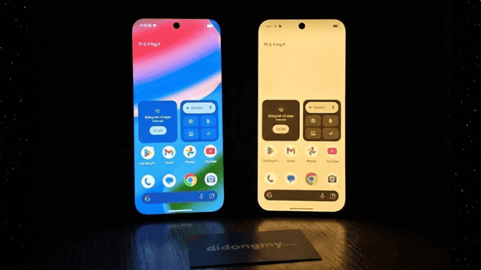 Chế độ đêm lọc ánh sáng xanh giúp bảo vệ mắt khi dùng smartphone ban đêm