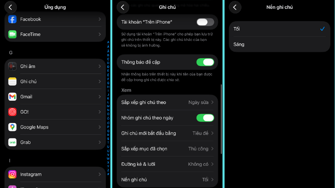 Hướng dẫn đổi màu ghi chú trên iPhone toàn diện
