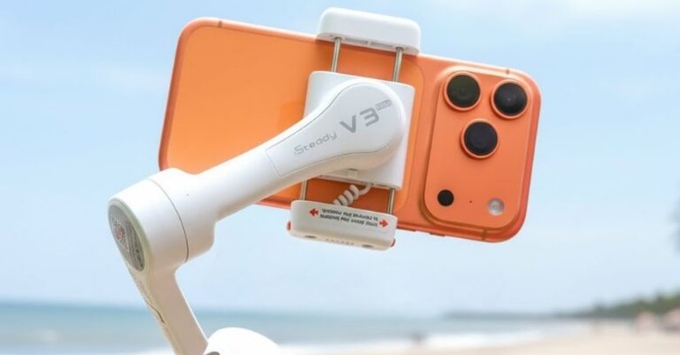 Phụ kiện nên mua cho iPhone 17 Pro Max Gimbal / Tripod hỗ trợ quay ProRes cho chụp đêm