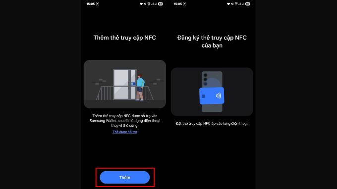 thêm thẻ từ vào điện thoại Samsung bước 5