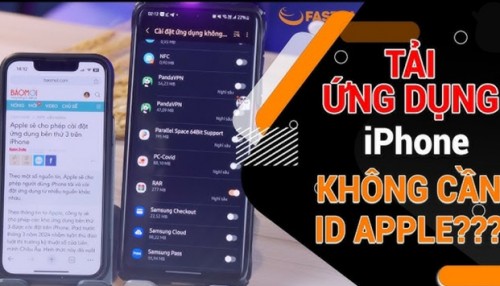 Cách tải ứng dụng trên iPhone không cần ID Apple mới nhất 2025
