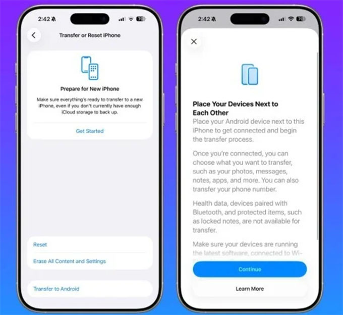 Tính năng "chuyển sang Android" trên iOS 26.3 là gì?