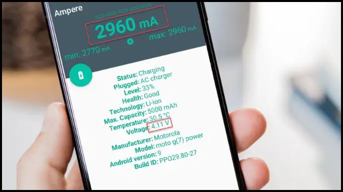 kiểm tra tốc độ sạc thực tế bước 3