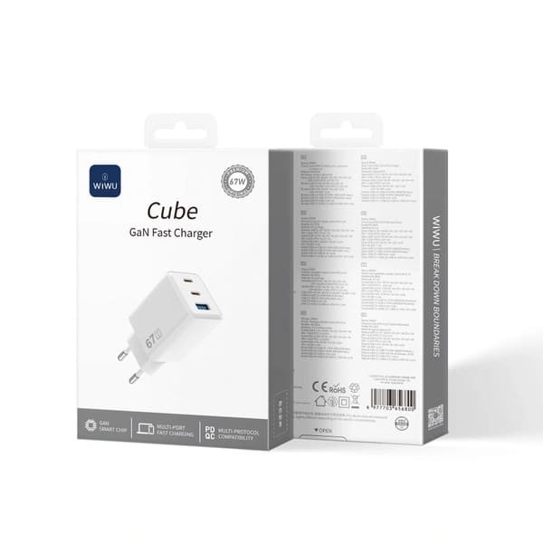 Củ sạc nhanh Wiwu Cube 67W G026