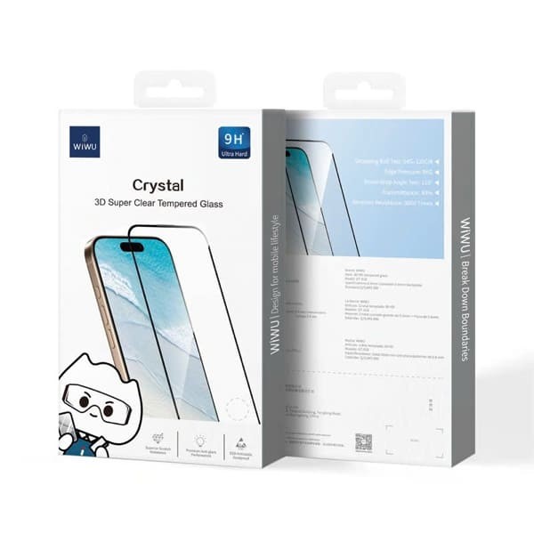 Cường lực Wiwu Crystal siêu trong cho iPhone