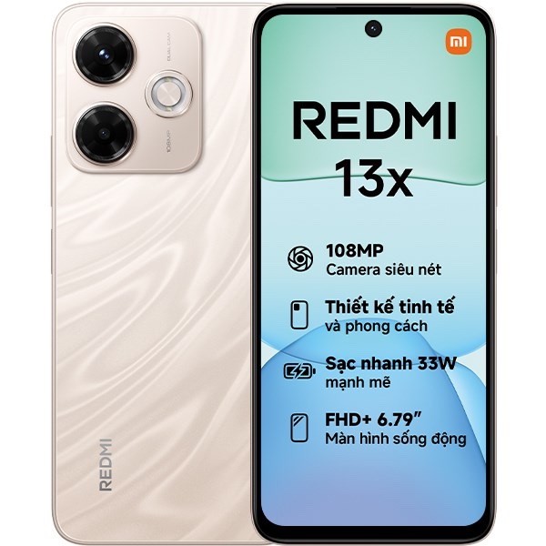 Xiaomi Redmi 13x 8GB|128GB (Chính Hãng)