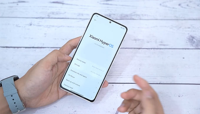 Redmi Note 14 5G chạy HyperOS