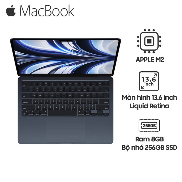Macbook Air M2 2022 13.6 inch (8GB/256GB)