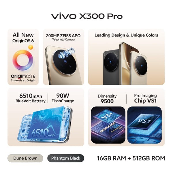 vivo X300 Pro 16GB|512GB (Cũ 99%)