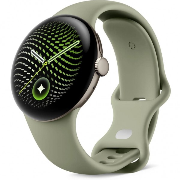 Google Pixel Watch 5 45mm GPS (Viền thép dây cao su)