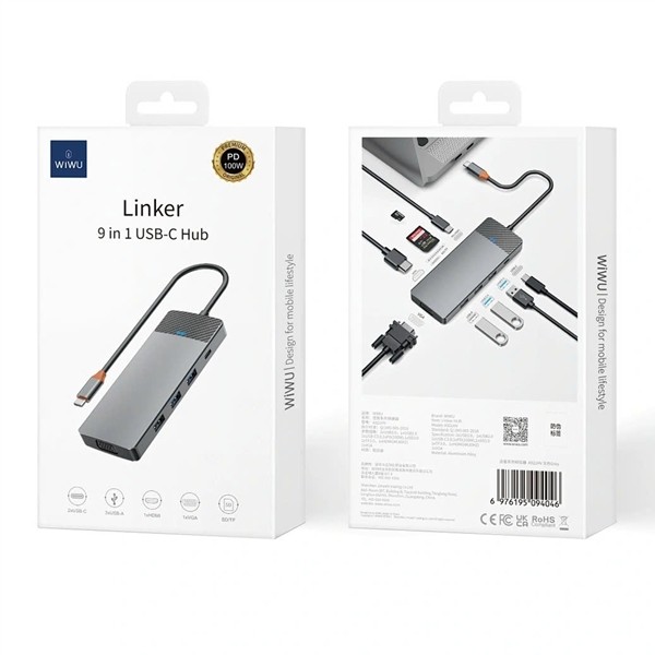 Hub Wiwu Linker 9in1